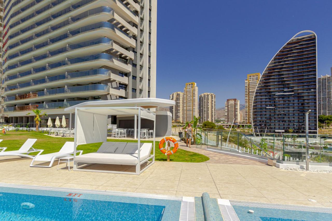 Sunset Cliffs Sea & Sky Apartments Бенидорм Экстерьер фото